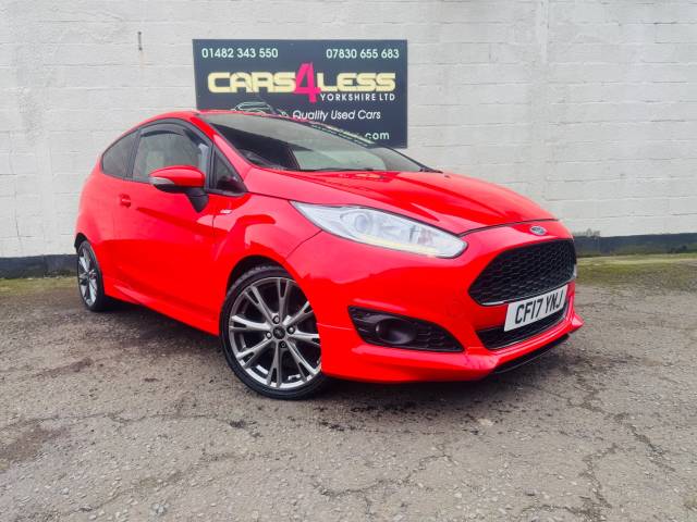 Ford Fiesta 1.0 EcoBoost 125 ST-Line 3dr Hatchback Petrol Red