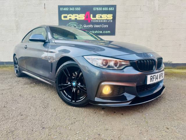 BMW 4 Series 2.0 420d M Sport 2dr Auto Coupe Diesel Grey